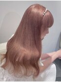 8311艶髪グレーベージュミルクティーアッシュハイトーンカラー
