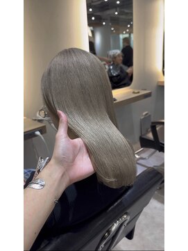 サロンドミルク 新百合ヶ丘店(salon de MiLK) ミルクティーベージュグレージュ韓国新百合ヶ丘