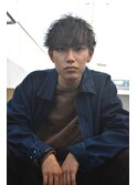 ツイストスパイラルパーマ縦落ちパーマメンズ波巻きパーマ