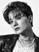 オーシャントーキョー 原宿(OCEAN TOKYO)&nbsp;韓国ヘアカルマパーマフェザーパーマセンターパート黒髪