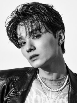 オーシャントーキョー 原宿(OCEAN TOKYO) 韓国ヘアカルマパーマフェザーパーマセンターパート黒髪