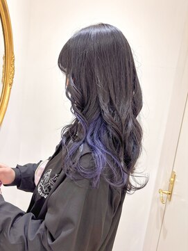 コワファースト  させぼ五番街店(COIFF1RST) イヤリングバイオレット