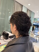 エアー 銀座タワー(AIR)&nbsp;メンズカット/パーマスタイル/スパイラルパーマ/黒髪