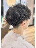 【HASHIMOTO指名男性限定】カット+パーマ ￥9350