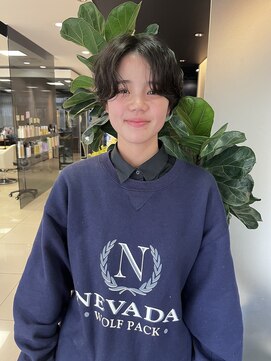 スタイル 茅ケ崎(STYLE) 【ハクラ】ハンサムマッシュ マッシュショート マッシュパーマ