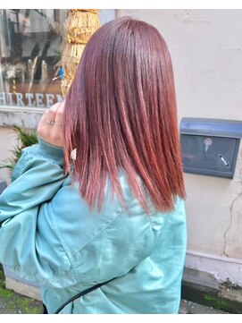 サーティーン(THIRTEEN) Vegan認証カラーHUE♪匂いも残らず！ブリーチ無しで赤髪【30代】