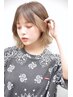 最新 前髪ペタン サイドはキュッ 浮きに特化 デザインダウンパ-マ+前髪カット