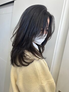 キング 枚方店(K!ng) 縮毛矯正髪質改善ハイライトレイヤーカット枚方美容室エクステ