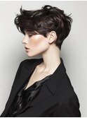 ☆オリーブグレーココアベージュ小顔クラゲヘアー/黒髪/髪質改善