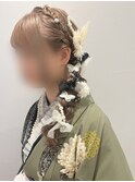 *.サイド編み下ろし.+
