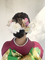 ヴァンファミリー アピタ福井飯塚店(Vanfamily)&nbsp;成人式　ヘアセット