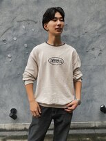 ハイセンス(HISENSE)&nbsp;メンズフェザーパーマセンターパートニュアンスパーマ【GIA】