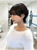 【大重】韓国ボブルフ/新宿/髪質改善/ショート/縮毛矯正/ウルフ