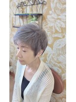 スカイパーク ファン(FUN)&nbsp;ショート グレーヘア