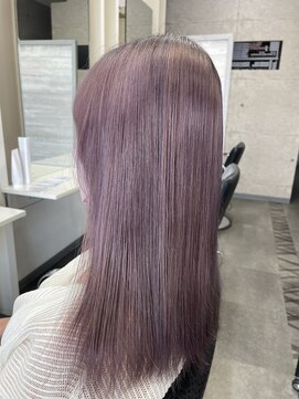 ラヴィリス バイ レム(Raviliss by rem) ラベンダーカラー ダブルブリーチ 髪質改善 奈良 桜井