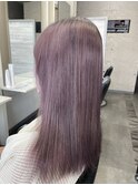 ラベンダーカラー ダブルブリーチ 髪質改善 奈良 桜井