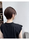 【藤岡】襟足すっきり！美シルエットショート