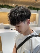 ステアケース 武蔵小杉店(stair:case)&nbsp;縮毛矯正毛に爆イケパーマ！大人のシャドウパーマ