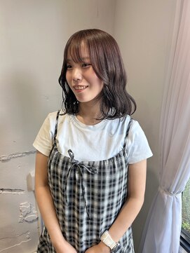 アルコイリスバイドールヘアー(ARCOIRIS by Dollhair) オリーブガレージュオリーブベージュ酸性ストレート結婚式ヘア