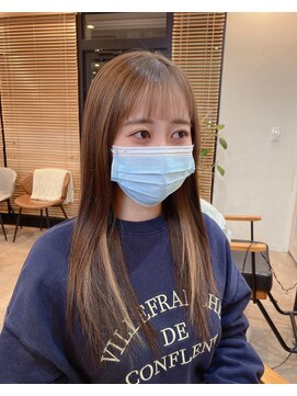 ノイ(noi) さらさらロング×インナーカラー