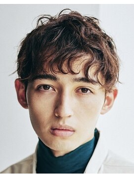 ゼンコー アオヤマ(ZENKO Aoyama) グレージュ×無造作パーマ[表参道/青山/渋谷/原宿]