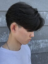 ヒュイル バイ ニアウ(Hwyl by Niau)&nbsp;メンズマッシュセンターパートスパイラルパーマニュアンスパーマ