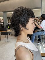 キーチェ 梅田中崎町(keych)&nbsp;ニュアンスパーマ/ウルフカット[中崎町/梅田駅］