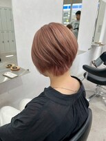 セイル(Sail) デザインカラーピンクベージュ×美シルエットショート