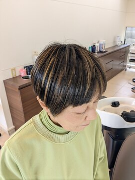 白髪ぼかししてから3ヶ月染めてません