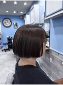 20代・30代　艶感◎手櫛でまとまるボブ