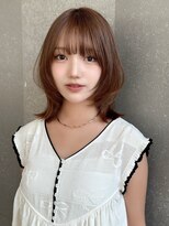 レーヴバイロンド 仙台(Reve by Lond)&nbsp;レイヤーカット大人ガーリー髪質改善似合わせカット前髪カット