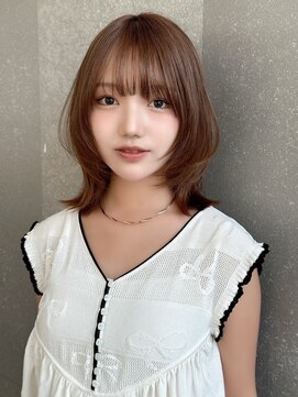 レイヤーカット大人ガーリー髪質改善似合わせカット前髪カット