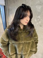 オルカ(ORCA)&nbsp;レイヤー/レイヤーカット/ミディアム/黒髪/新宿