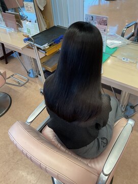 ウェーヴ 浜松小豆餅店(wave) ダークカラー×酸熱トリートメント