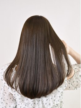 ノブヘアデザイン 杉田店(NOB hairdesign)の写真/【資生堂サブリミック】くせ毛・うねりを酸熱Trで内部から補修◎内側から輝く感動の質感に★