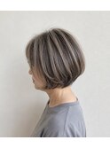 白髪ボカシ　５０代　６０代　ハイライト　名東区美容室