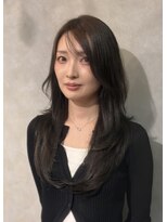 ハウリーヘアアンドスパ(HAURY hair&spa)&nbsp;レイヤーカット×透明感暗髪カラー