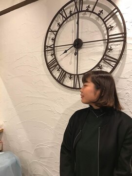 サロンドエルム(salon de elm) 切りっぱなしボブ