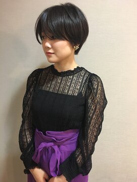 ジルバイジアン(JILL by GIEN) 暗髪ショートヘア イルミナカラー