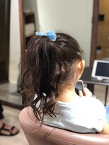 ベルマーノ(Belle Mano)&nbsp;キッズカット(ポニーテール)