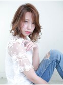 タイトシルエット×外ハネちょっぴりビターなクラシカルウェーブ