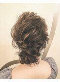 下めシニヨンが可愛い☆お呼ばれヘアセット