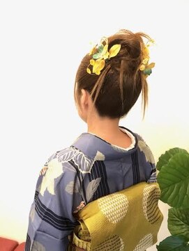 ヘアーアトリエ ヒロン(HIRON) 小粋なお呼ばれアップ