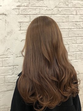 プライズ 池袋店(prize) 大人可愛いスタイルラベンダーベージュ韓国風ダブルバング5036