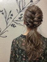 パプス ド コワフュール 小林店(Pap's de coiffeur) シンプルローポニー