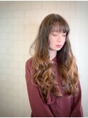 アンニュイロングヘアー