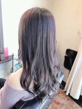 ミルクヘアー(MILK HAIR) 暗髪＊ラベンダーグレージュ＊【菊池 貢平】