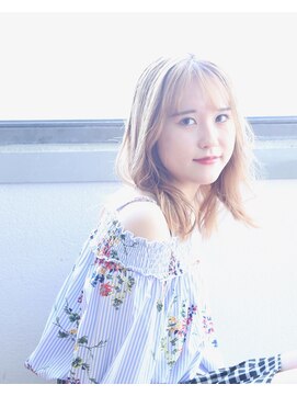 ヘア アンドメイク キヨシ(Hair and Make kiyoshi) kiyoshi/ガーリー　＊中韓mixミディアム＊