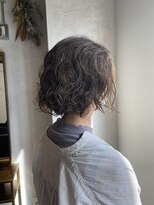 エディ(eddie)&nbsp;【eddie】ほつれウェーブ＋ハイライトグレージュ