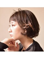 ドルセ(Dulce)&nbsp;【Dulce】ボブ×パーマ×深みベージュ